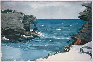 Shores Art Print - Rocky Shore, Bermuda