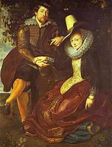 Art Print - Rubens And Isabella Brant In The Bower Of Honeysuckle