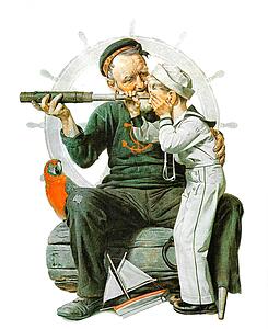 Dress Up Art Print - Sailors
