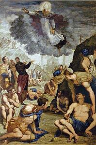 Art Print - Saint Augustine Healing The Lame