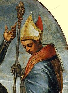 Art Print - Saint George, Saint Louis, And The Princess. Detail