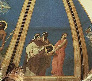 Salome With The Head Of John The Baptist - Art Print Art Print - Salome With The Head Of John The Baptist