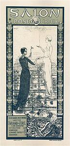 Salon Art Print - Salon De La Rose Croix