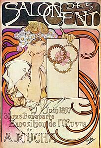 Center Art Print - Salon Des Cent