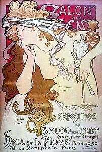 Center Art Print - Salon Des Cent