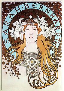 Sarah Bernhardt Art Print - Sarah Bernhardt