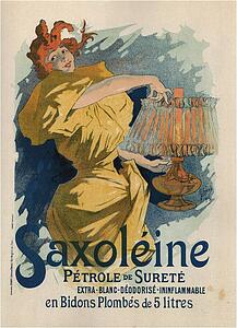 Saxoleine Art Print - Saxoléine Pétrole De Sureté 1895