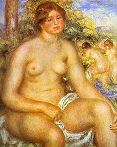 Art Print - Seated Bather
