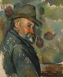 Self-Portrait With A Hat - Art Print Art Print - Self-Portrait With A Hat
