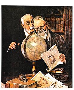 D Art Print - Settling An Argument