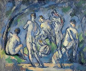 Bathers Art Print - Seven Bathers
