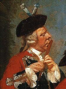 Art Print - Sir Thomas Kennedy, James Caulfeild, Mr Ward And Mr Phelps. Detail