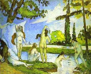 Art Print - Six Women Bathing