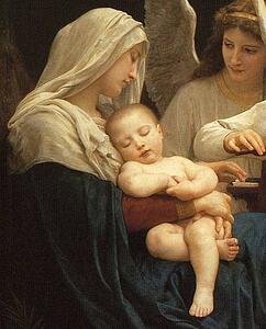 Art Print - Song Of The Angels. Detail