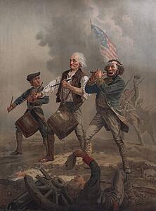 Stripes Art Print - Spirit Of '76