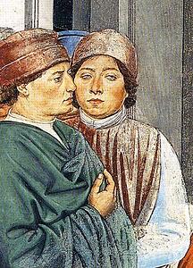 St. Augustine At The University Of Carthage. Detail - Art Print Art Print - St. Augustine At The University Of Carthage. Detail