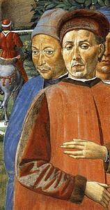 St. Augustine Departing For Milan. Detail - Art Print Art Print - St. Augustine Departing For Milan. Detail