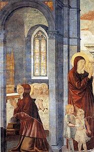 Art Print - St. Augustine Leaving His Mother