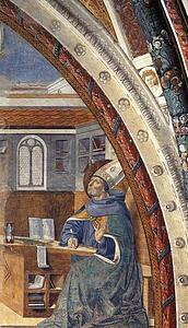 St. Augustine's Vision Of St. Jerome - Art Print Art Print - St. Augustine's Vision Of St. Jerome