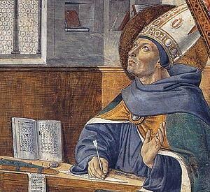 Art Print - St. Augustine's Vision Of St. Jerome. Detail