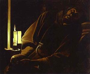 St. Francis In Ecstasy. Detail - Art Print Art Print - St. Francis In Ecstasy. Detail