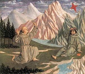 Art Print - St. Francis Receiving The Stigmata