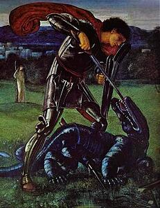 Art Print - St. George And The Dragon