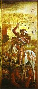St. George And The Dragon - Art Print Art Print - St. George And The Dragon