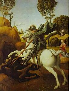 Art Print - St. George And The Dragon