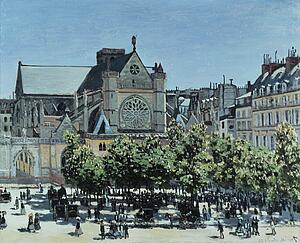 St Art Print - St. Germain L'auxerrois