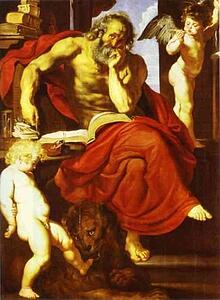 St. Jerome In His Hermitage - Art Print Art Print - St. Jerome In His Hermitage