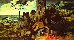 St. Jerome In The Desert - Art Print Art Print - St. Jerome In The Desert