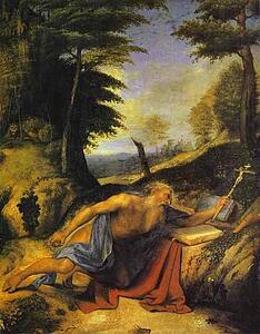 St. Jerome In The Desert - Art Print Art Print - St. Jerome In The Desert