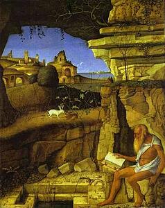 St. Jerome Reading - Art Print Art Print - St. Jerome Reading