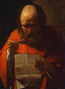St. Jerome Reading - Art Print Art Print - St. Jerome Reading