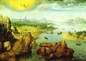 St. John On Patmos - Art Print Art Print - St. John On Patmos