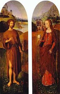 Art Print - St. John The Baptist And St. Mary Magdalen