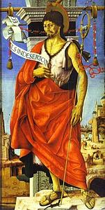 Art Print - St. John The Baptist. Side Panel Of The Grifoni Polyptych