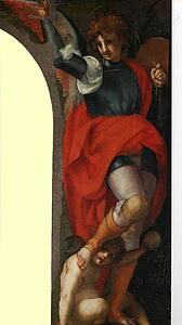 St. John The Evangelist And St. Michael The Archangel. Detail - Art Print Art Print - St. John The Evangelist And St. Michael The Archangel. Detail