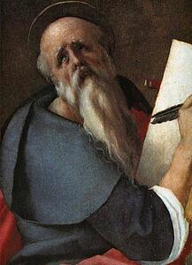 St. John The Evangelist And St. Michael The Archangel. Detail - Art Print Art Print - St. John The Evangelist And St. Michael The Archangel. Detail