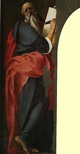 St. John The Evangelist And St. Michael The Archangel. Detail - Art Print Art Print - St. John The Evangelist And St. Michael The Archangel. Detail