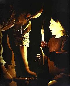 St. Joseph The Carpenter. Detail - Art Print Art Print - St. Joseph The Carpenter. Detail