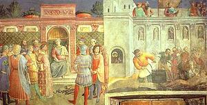 Art Print - St. Lawrence Before St. Valerianus And Martyrdom Of St. Lawrence