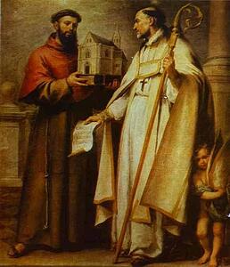 Art Print - St. Leander And St. Bonaventura