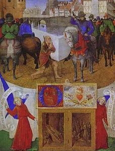 Art Print - St. Martin. Miniature From The Book Of Hours Of Etienne Chevalier