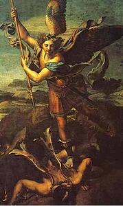 Art Print - St. Michael And Satan