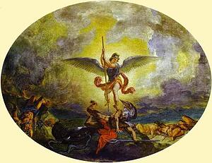 Art Print - St. Michael Defeats The Devil