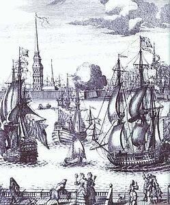 St. Petersburg. View Of The Ss. Peter And Paul Fortress. Detail - Art Print Art Print - St. Petersburg. View Of The Ss. Peter And Paul Fortress. Detail