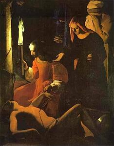 Art Print - St. Sebastian Tended By St. Irene