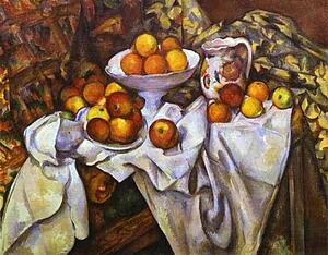 Art Print - Still Life With Apples And Oranges